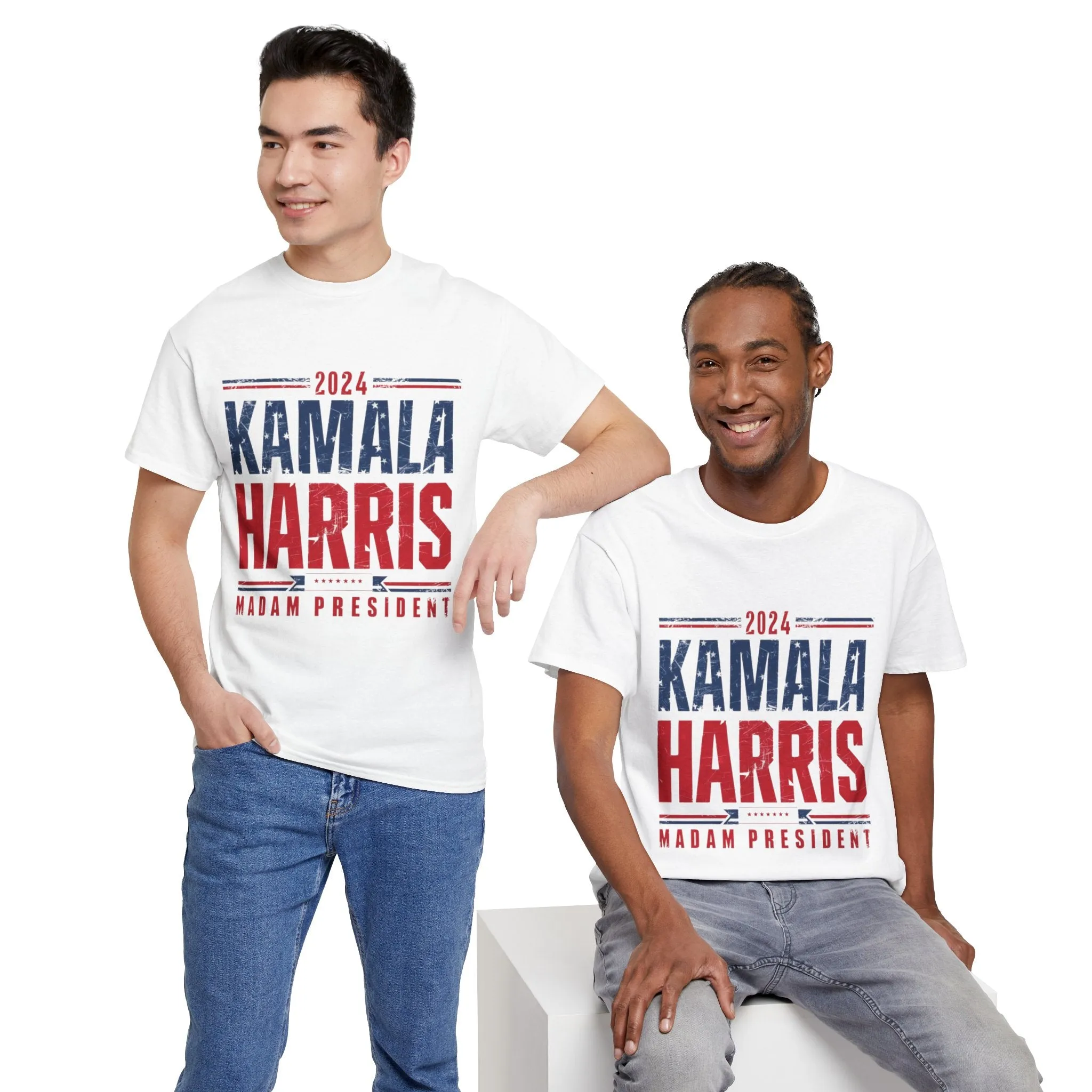 2024 Kamala Harris - Unisex Heavy Cotton Tee