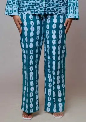 Abeke Wideleg Pants