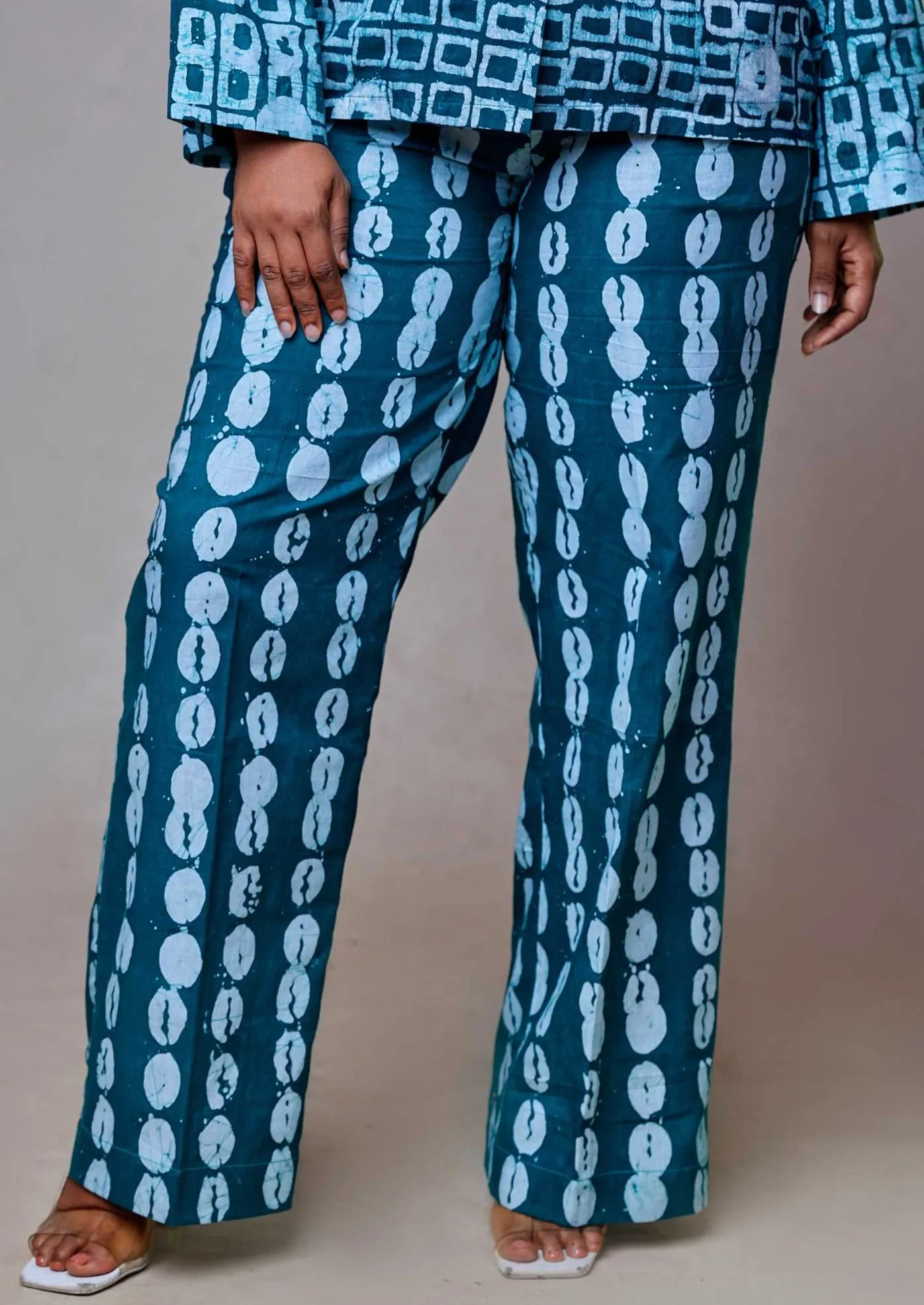 Abeke Wideleg Pants