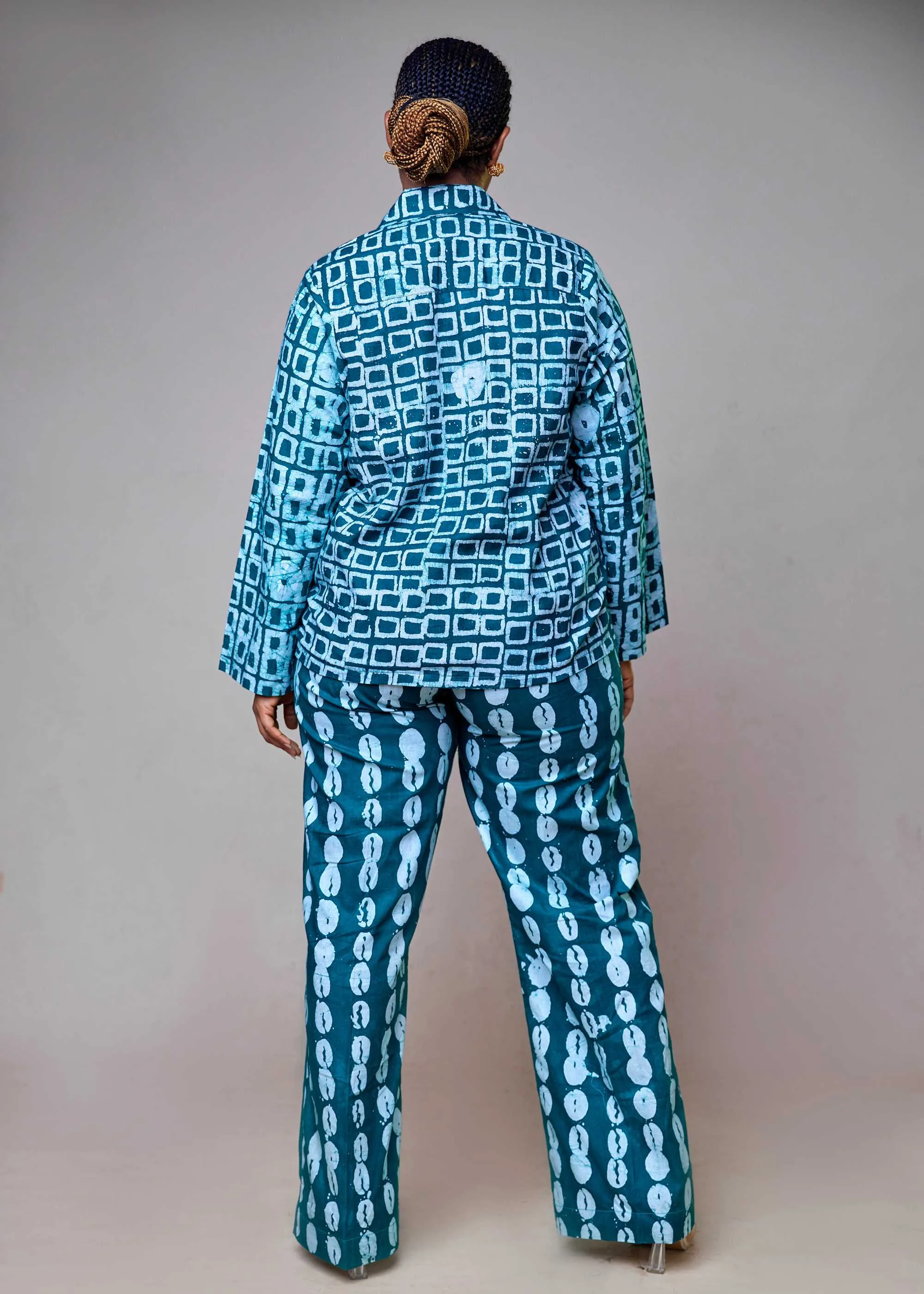 Abeke Wideleg Pants