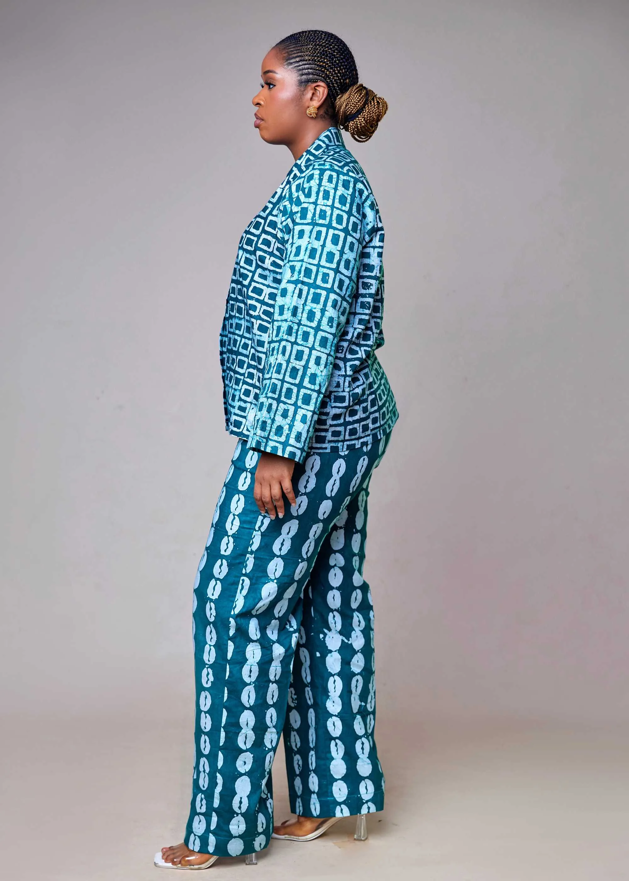 Abeke Wideleg Pants