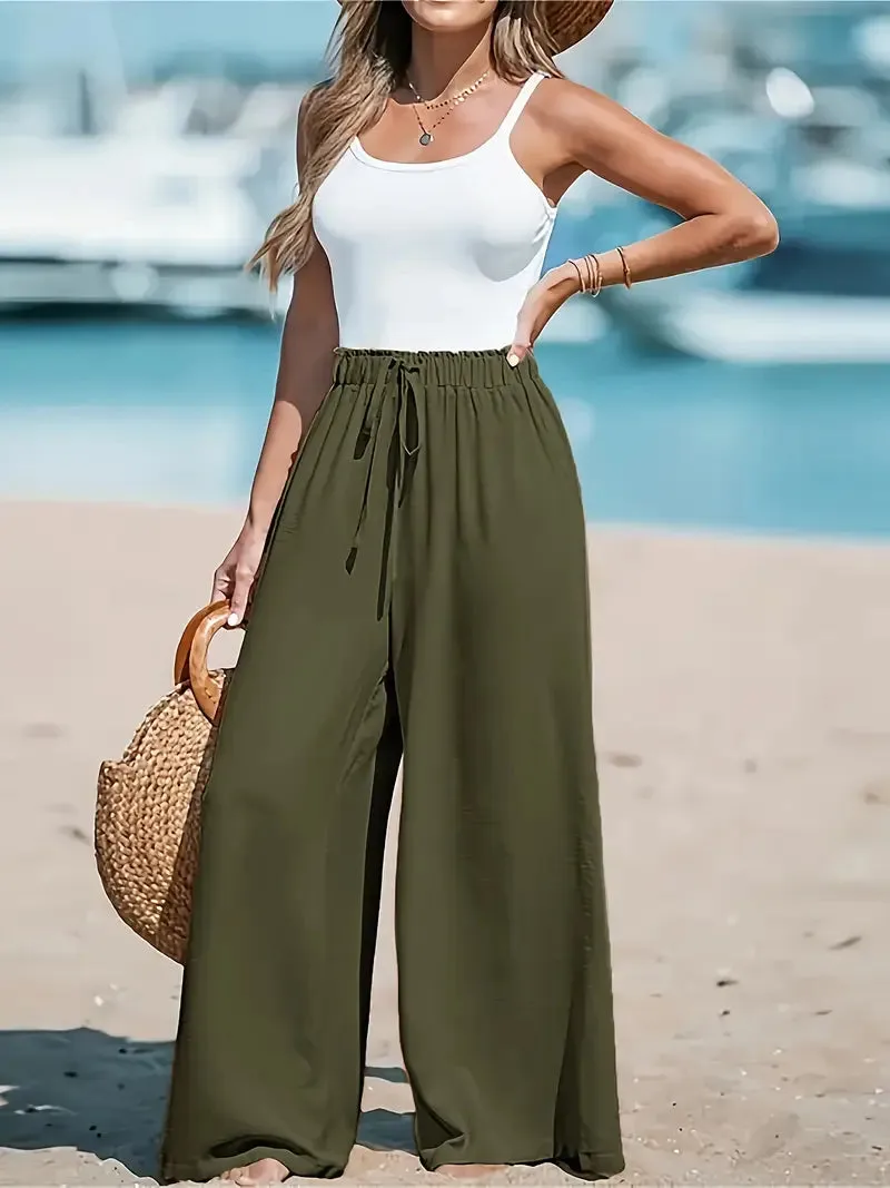 Adelaide | High-Waisted Wide-Leg Pants