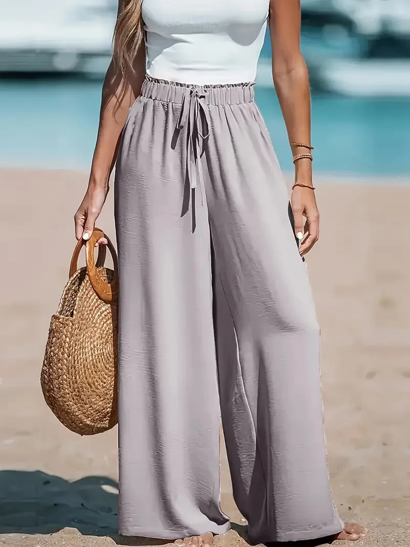Adelaide | High-Waisted Wide-Leg Pants