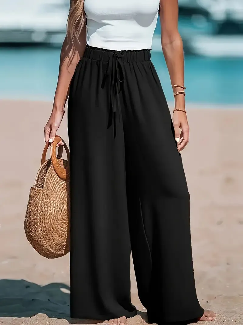 Adelaide | High-Waisted Wide-Leg Pants