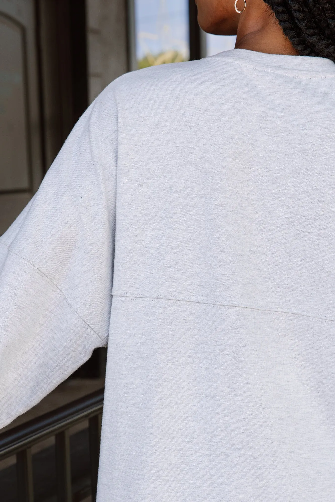AUBURN TIGERS READY TO RALLY RELAXED FIT HEATHERED LONG SLEEVE FRENCH TERRY PULLOVER