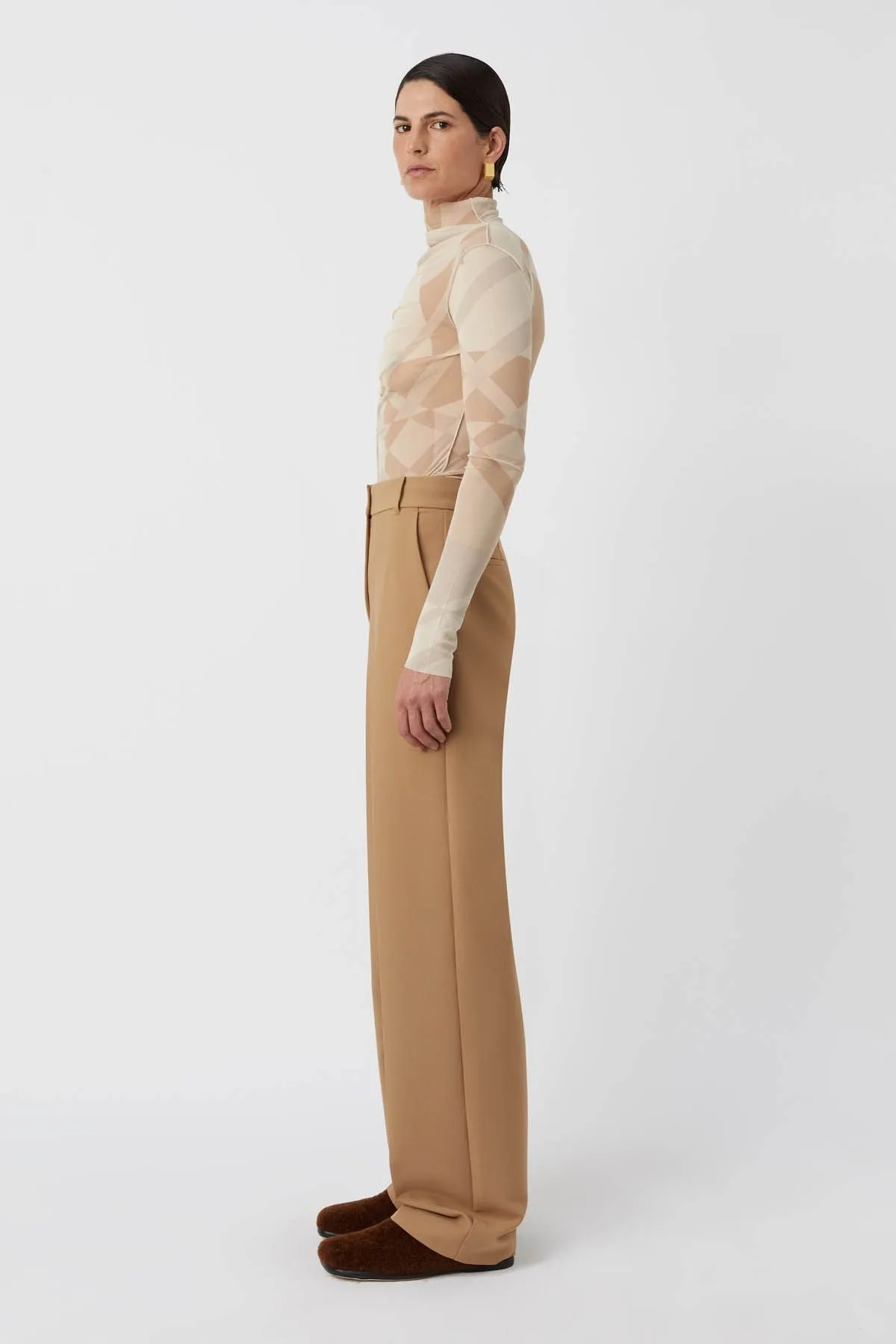 Camilla and Marc Mackinley Slim Leg Pant - Camel