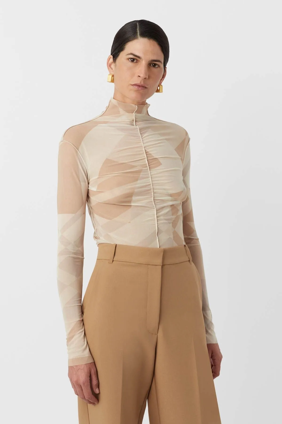 Camilla and Marc Mackinley Slim Leg Pant - Camel