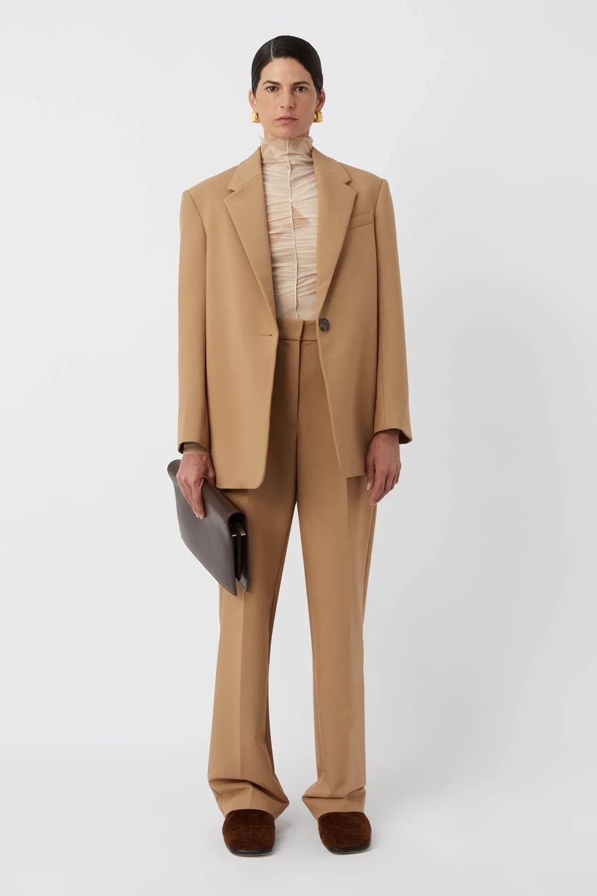 Camilla and Marc Mackinley Slim Leg Pant - Camel