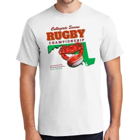 Collegiate Sevens Rugby Crab 2 Cotton Tee Shirt