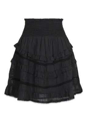 Donna S Voile Skirt - Black