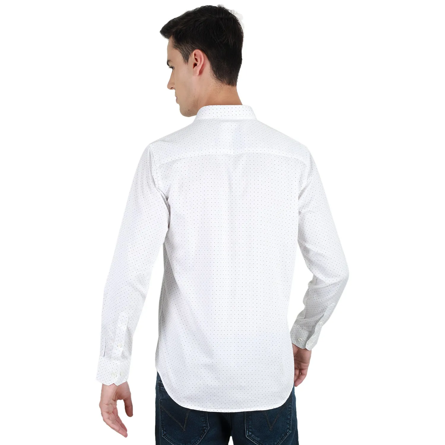 Duke Stardust Men Full Sleeve Cotton Shirt (SDO3PRTA)