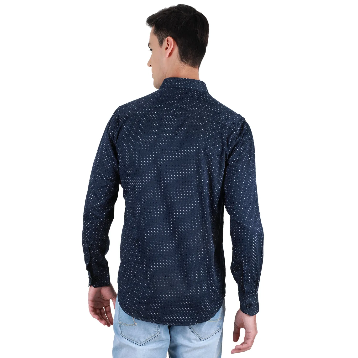 Duke Stardust Men Full Sleeve Cotton Shirt (SDO3PRTA)