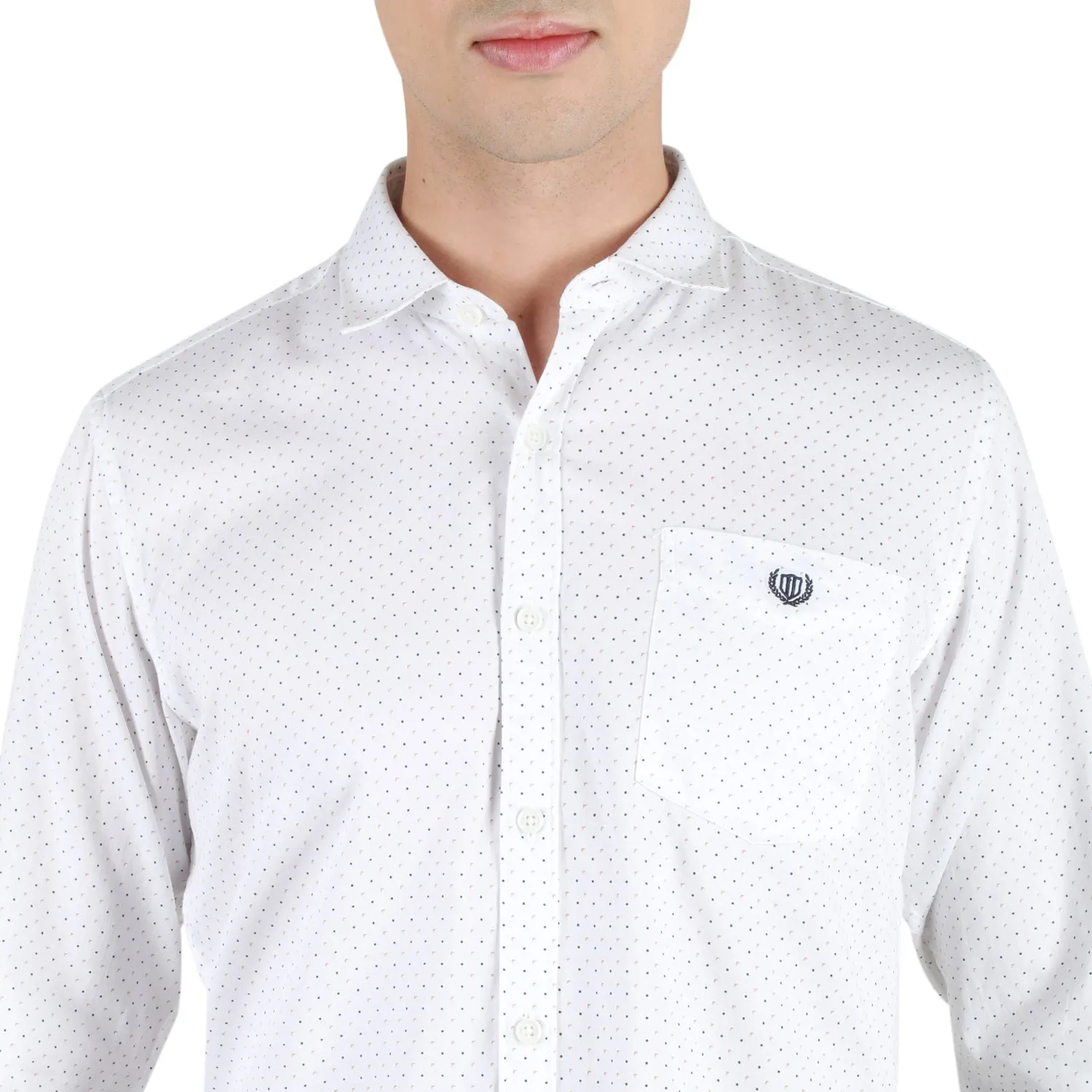 Duke Stardust Men Full Sleeve Cotton Shirt (SDO3PRTA)