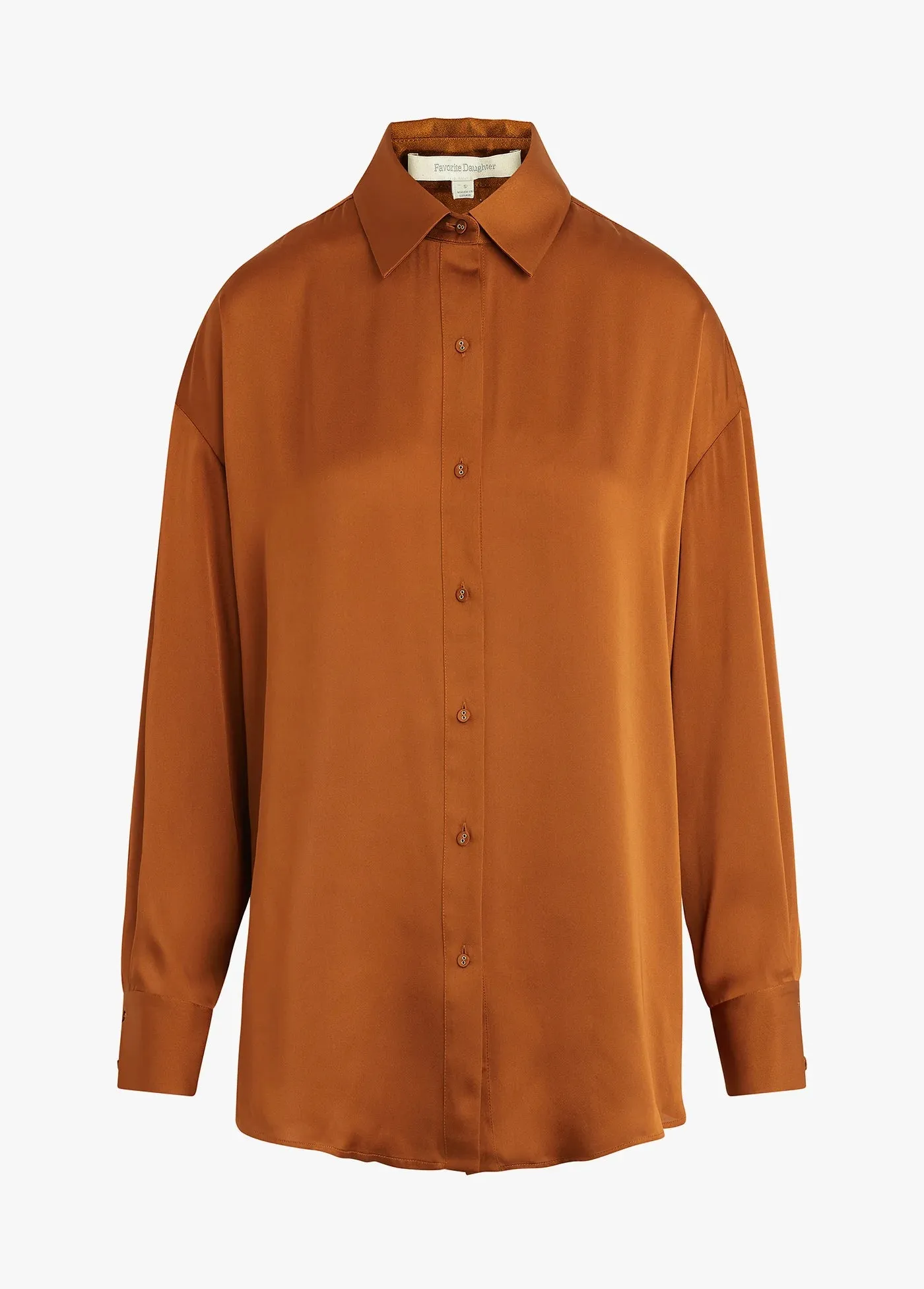 Favorite Daughter The Smooth Ex-Boyfriend Shirt in Caramel