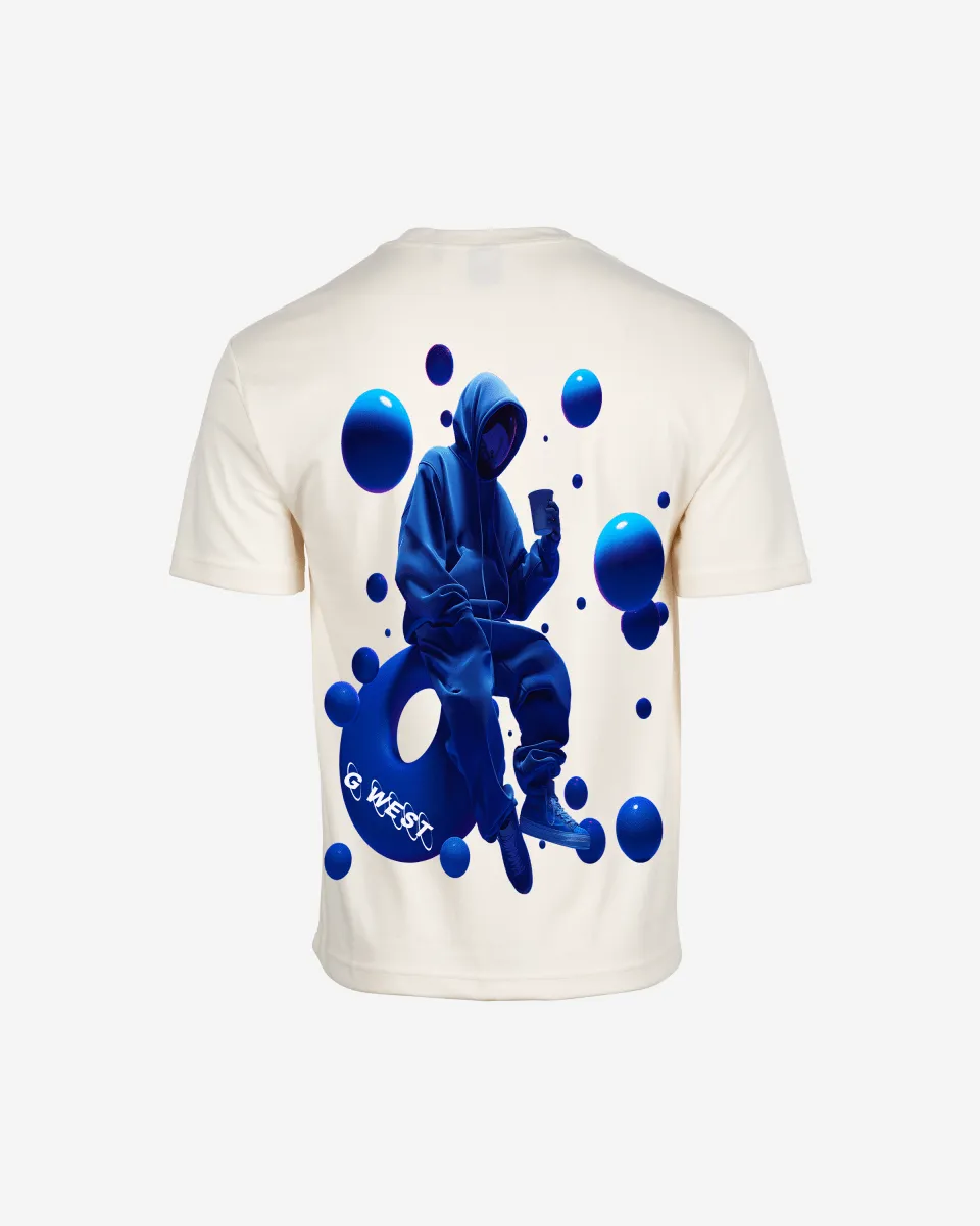 G West Oversized Blue Man Tee