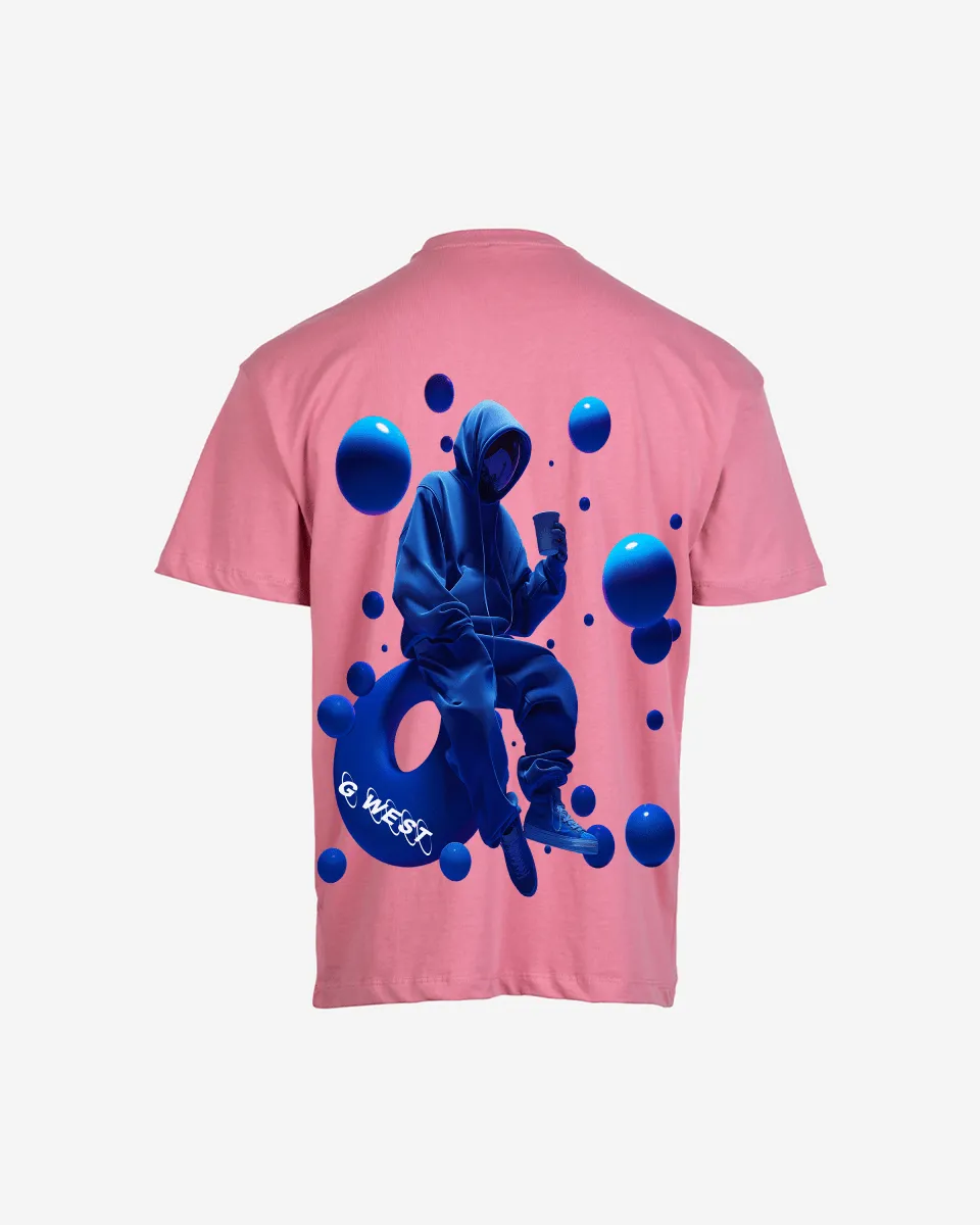 G West Oversized Blue Man Tee