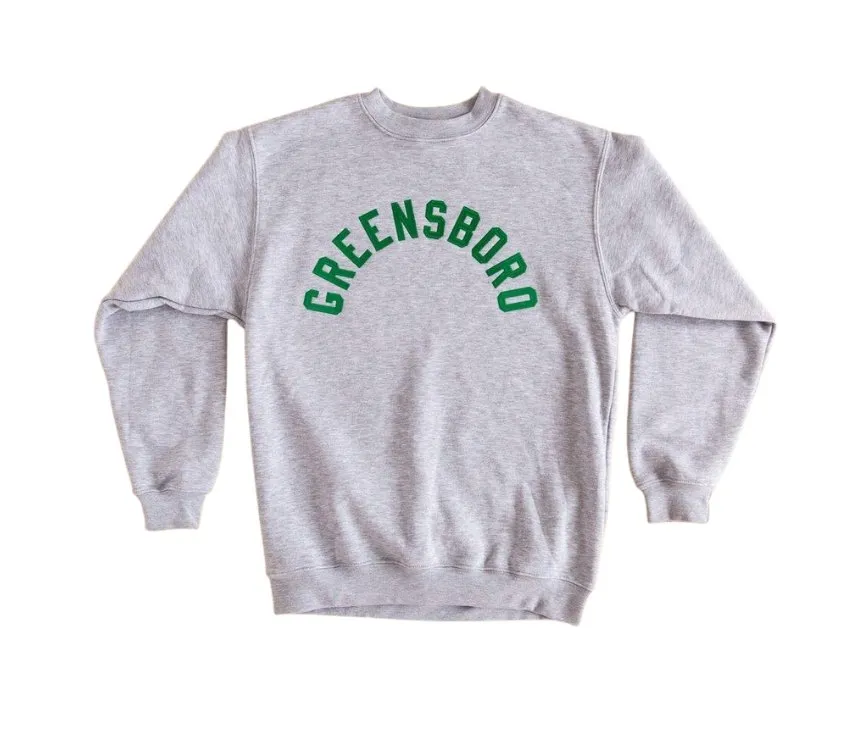 Greensboro Arched Twill Sweatshirt