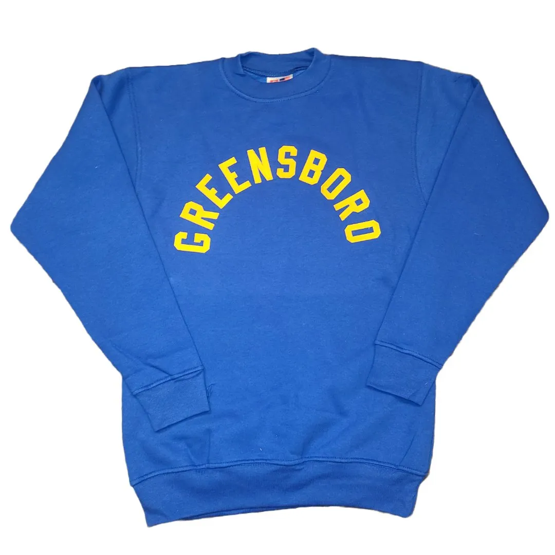 Greensboro Arched Twill Sweatshirt