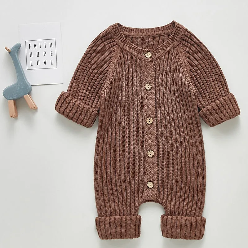 Knitted Jumpsuit for Newborn Toddler