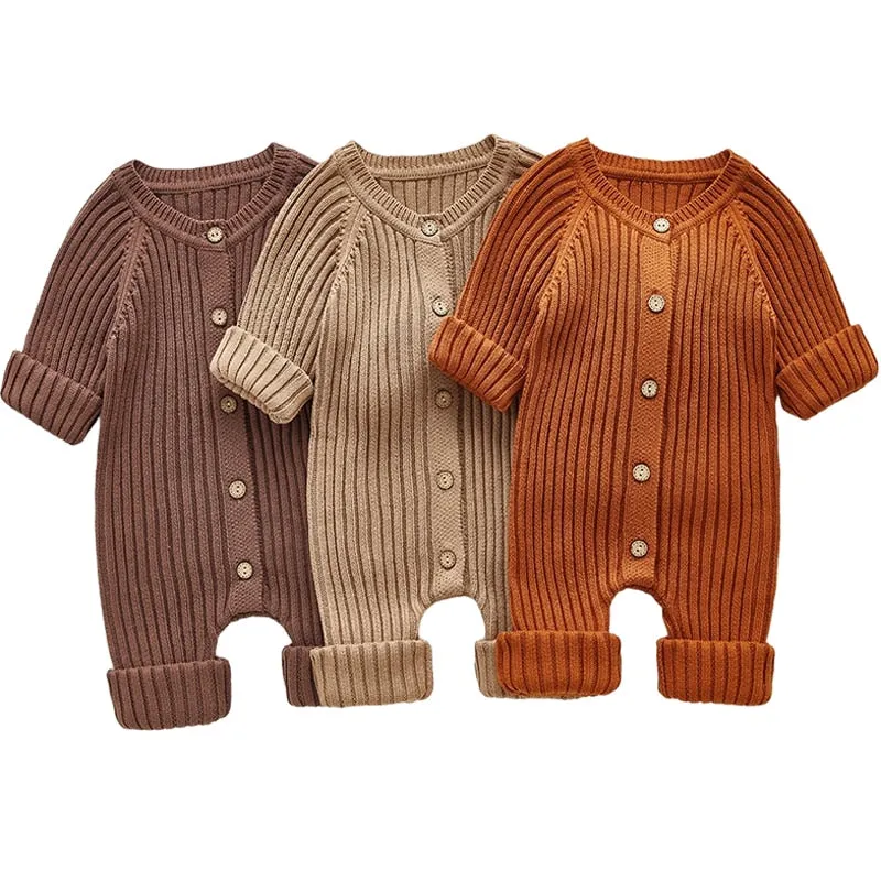 Knitted Jumpsuit for Newborn Toddler