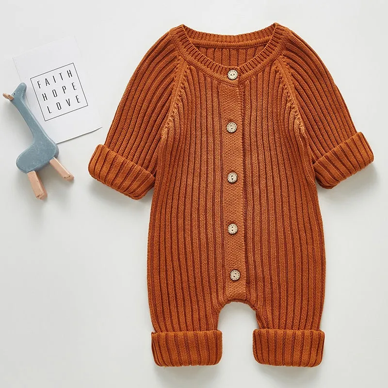 Knitted Jumpsuit for Newborn Toddler
