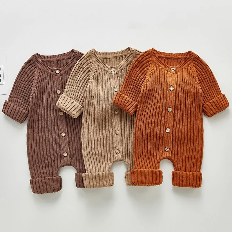 Knitted Jumpsuit for Newborn Toddler