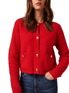 Line Catalina Cardigan- Scarlett