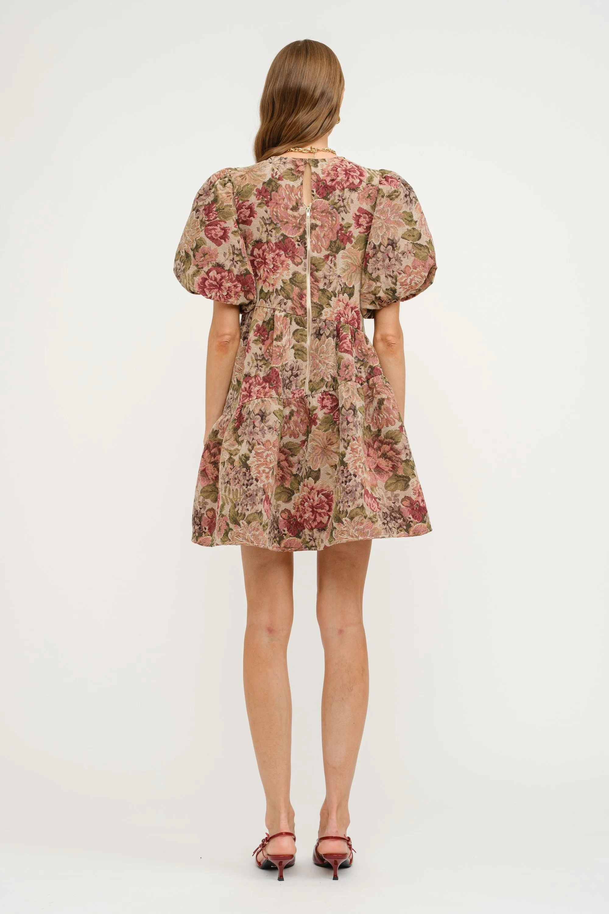 Mia Brocade Dress