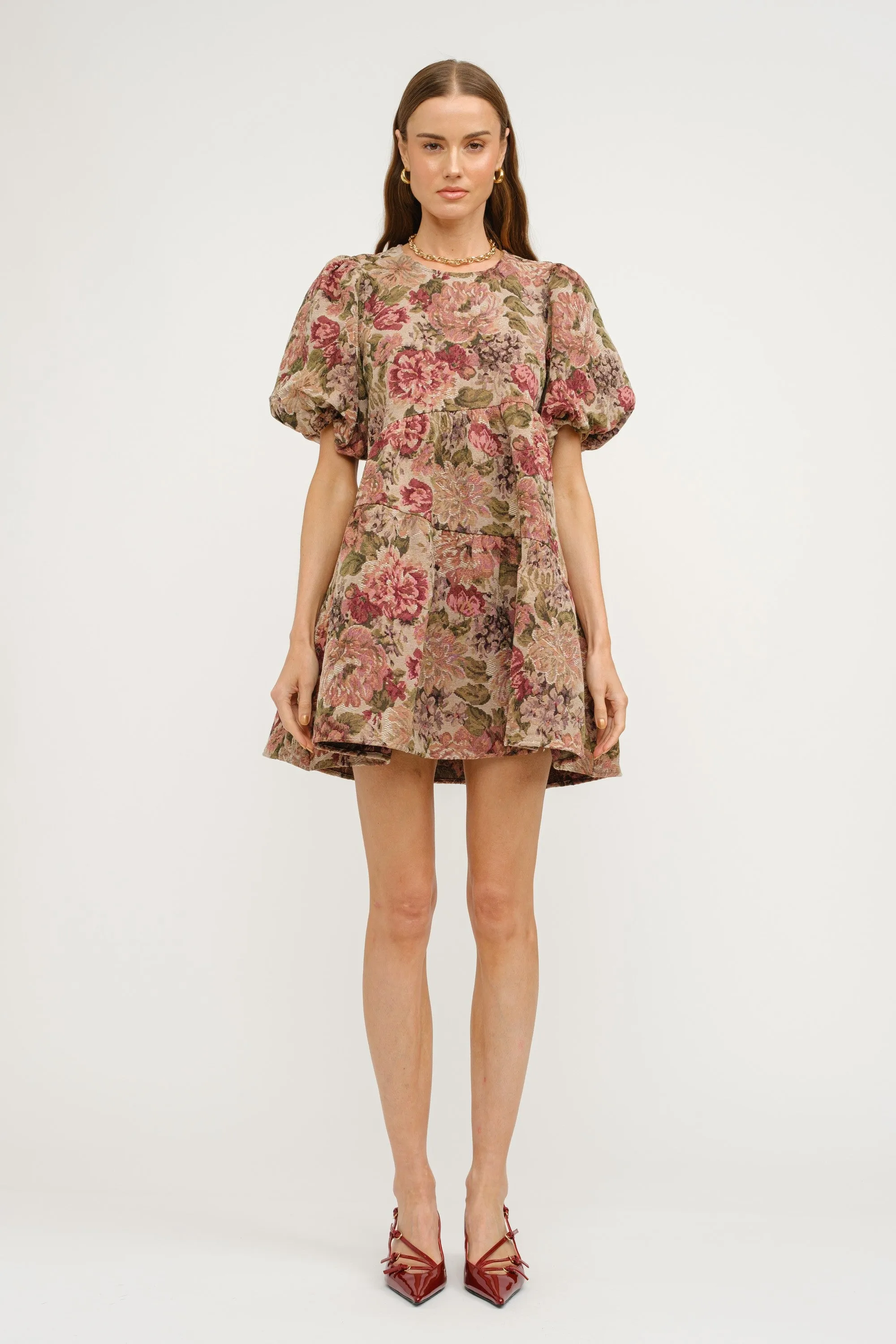 Mia Brocade Dress