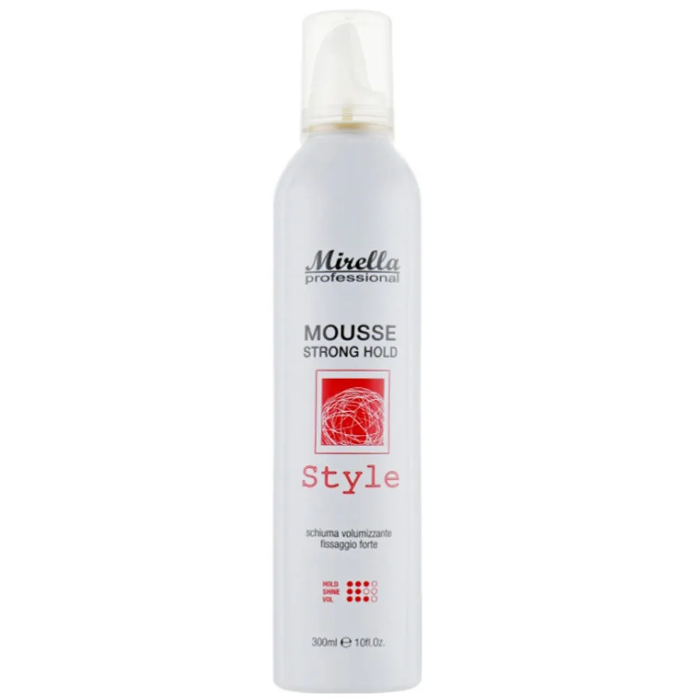 Mirella Professional Style Mousse Strong Hold - Мус сильної фіксації для волосся