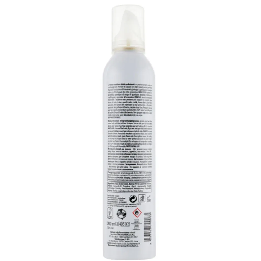 Mirella Professional Style Mousse Strong Hold - Мус сильної фіксації для волосся