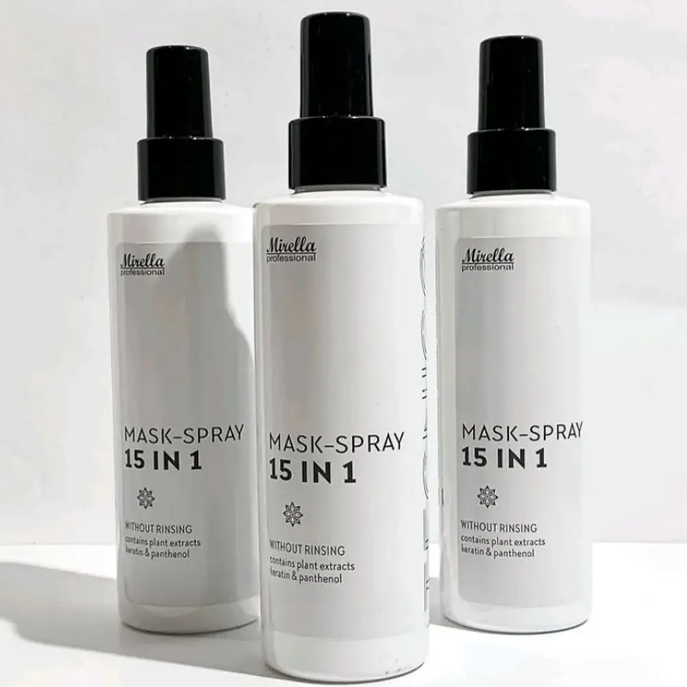 Mirella Professional Style Volumizing Spray - Спрей-маска миттєвої дії 15 в 1