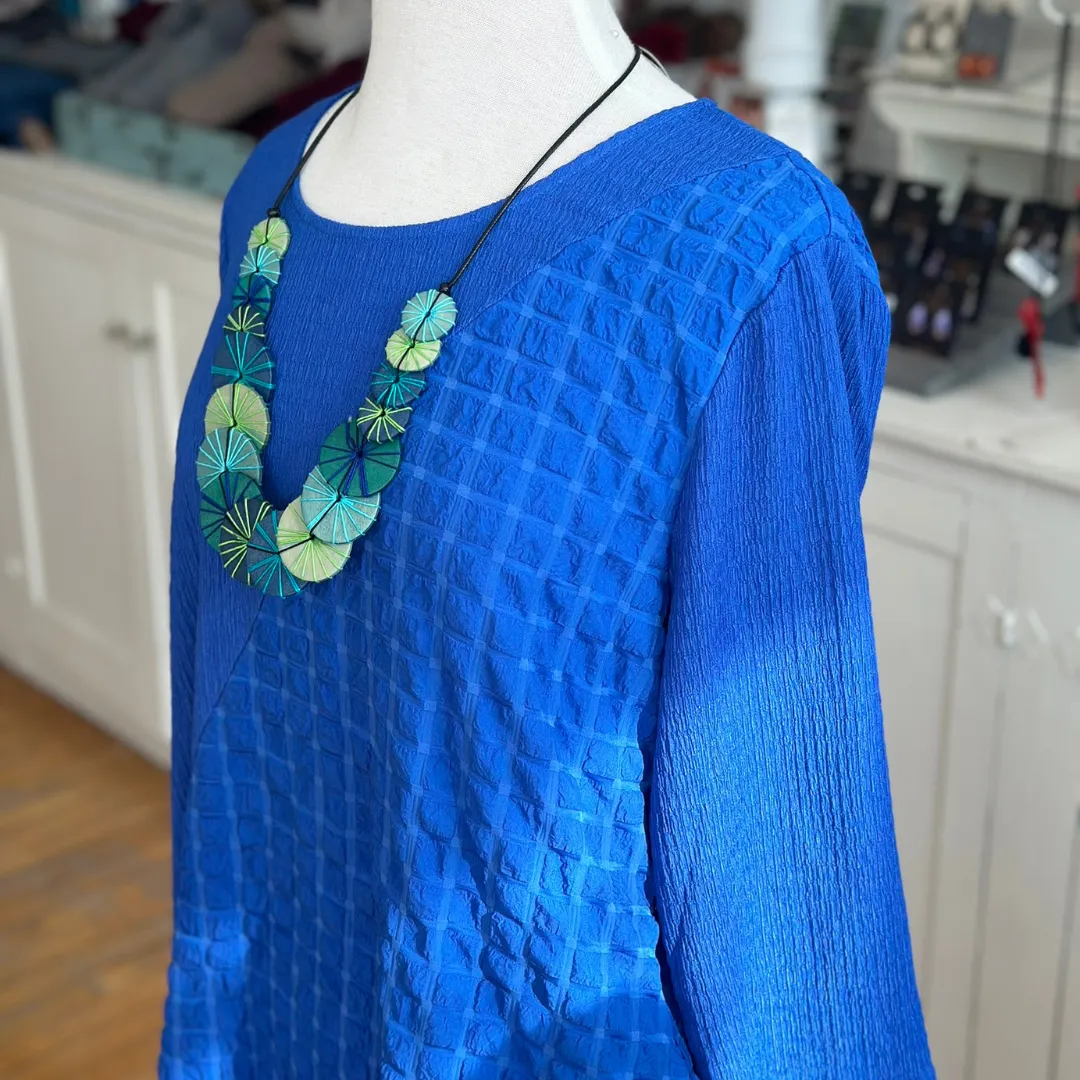 Mixed Media Puffer Dress