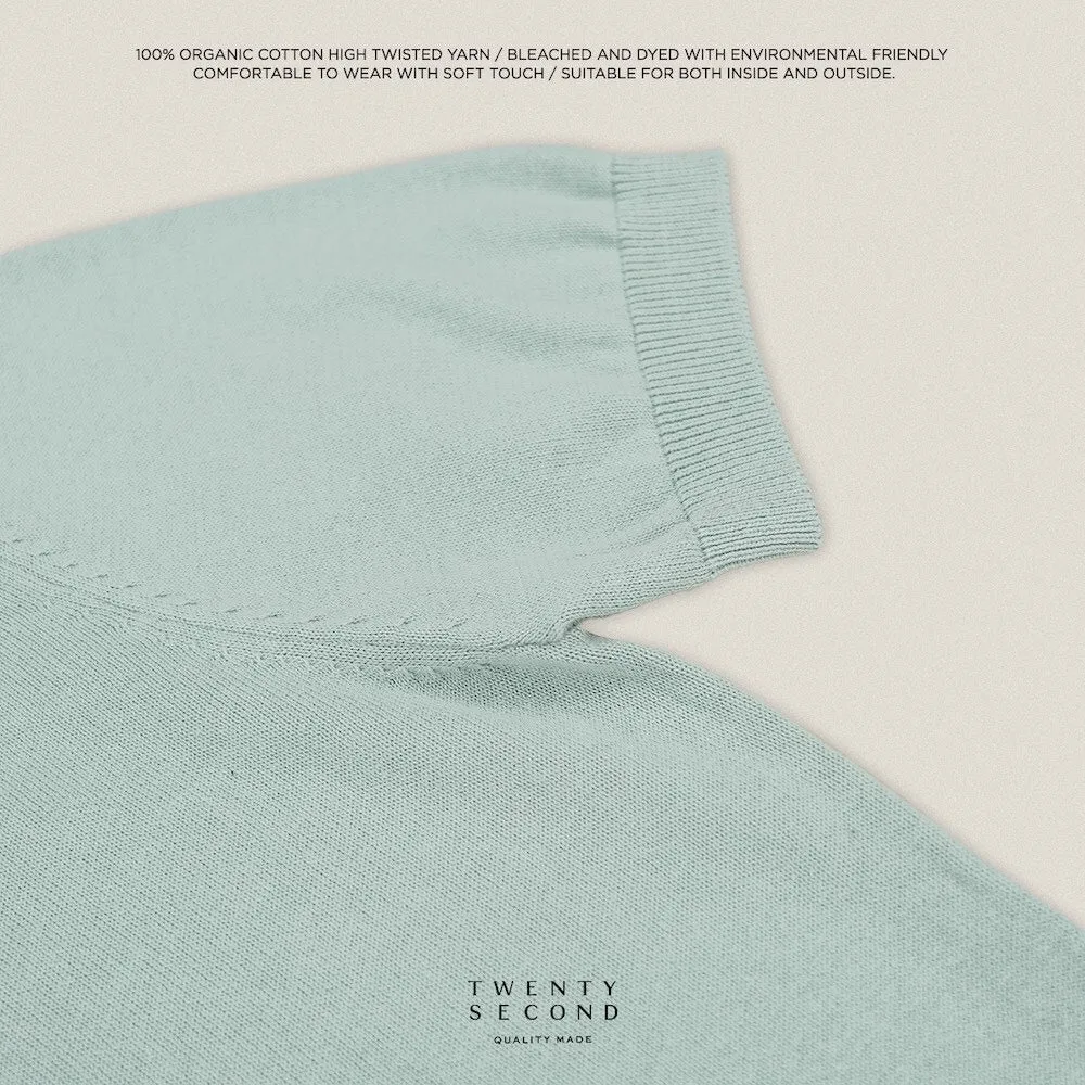 NICO KNIT POLO - GREEN