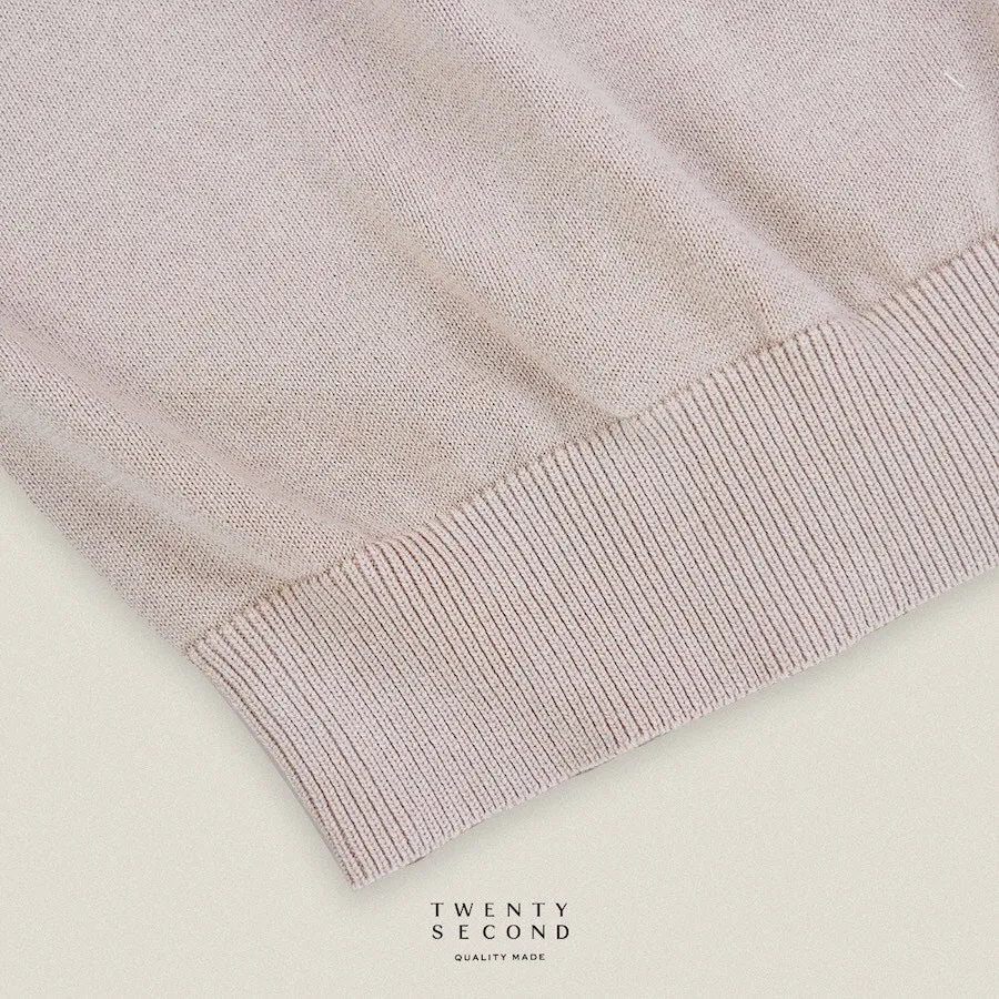 NICO KNIT POLO - PINK
