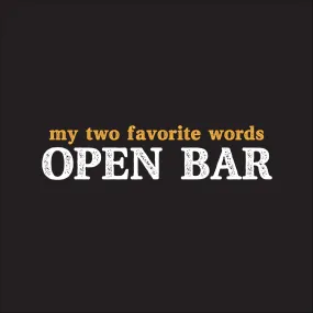 Open Bar