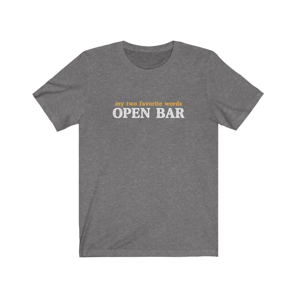 Open Bar