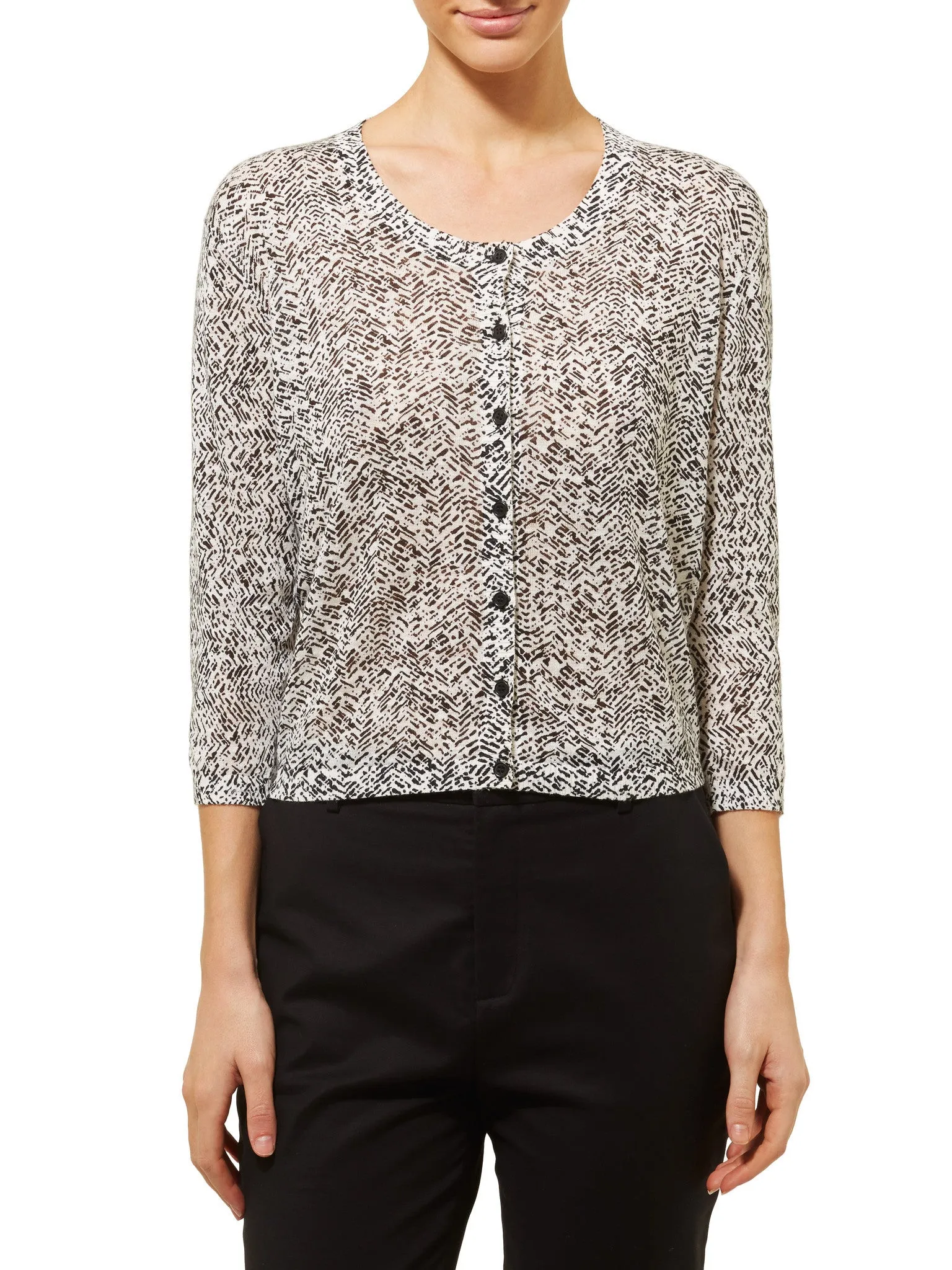 Pippa Knit - White/Black