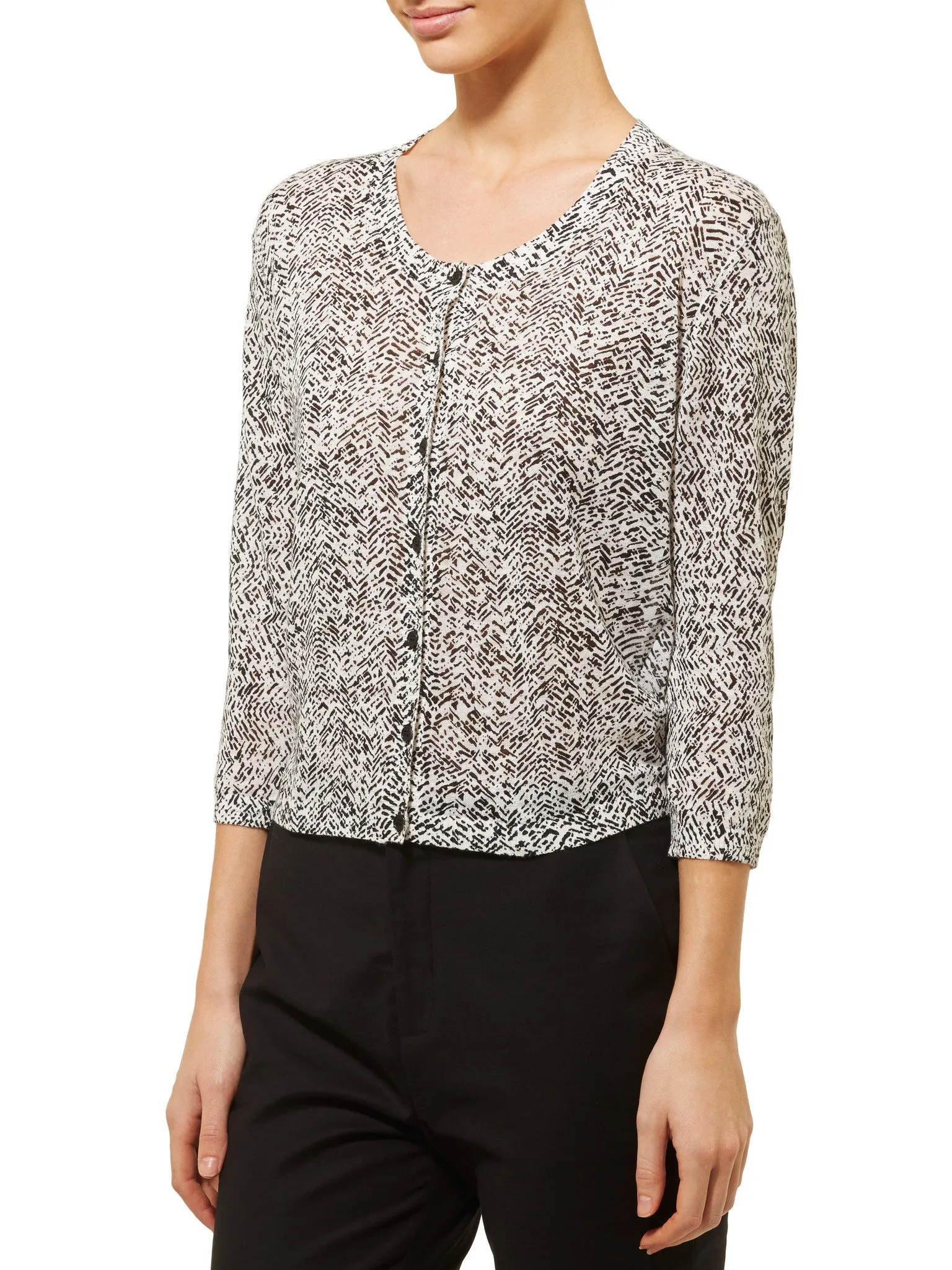 Pippa Knit - White/Black
