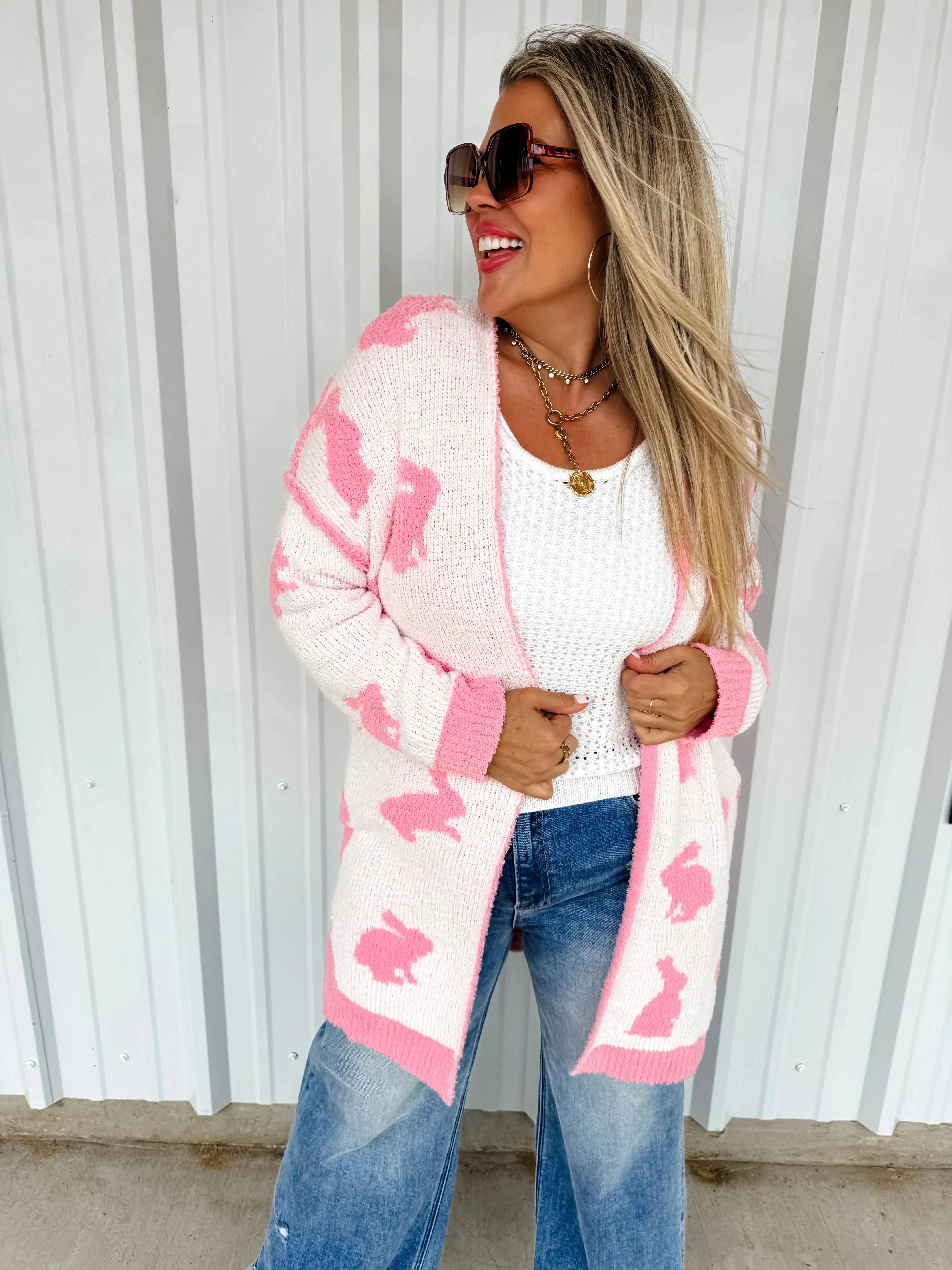 PREORDER: Blakeley Easter Cloud Cardigan in Two Prints