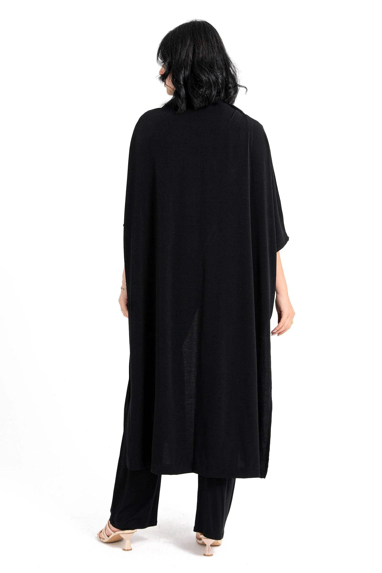 Quarter Length Midi Kimono