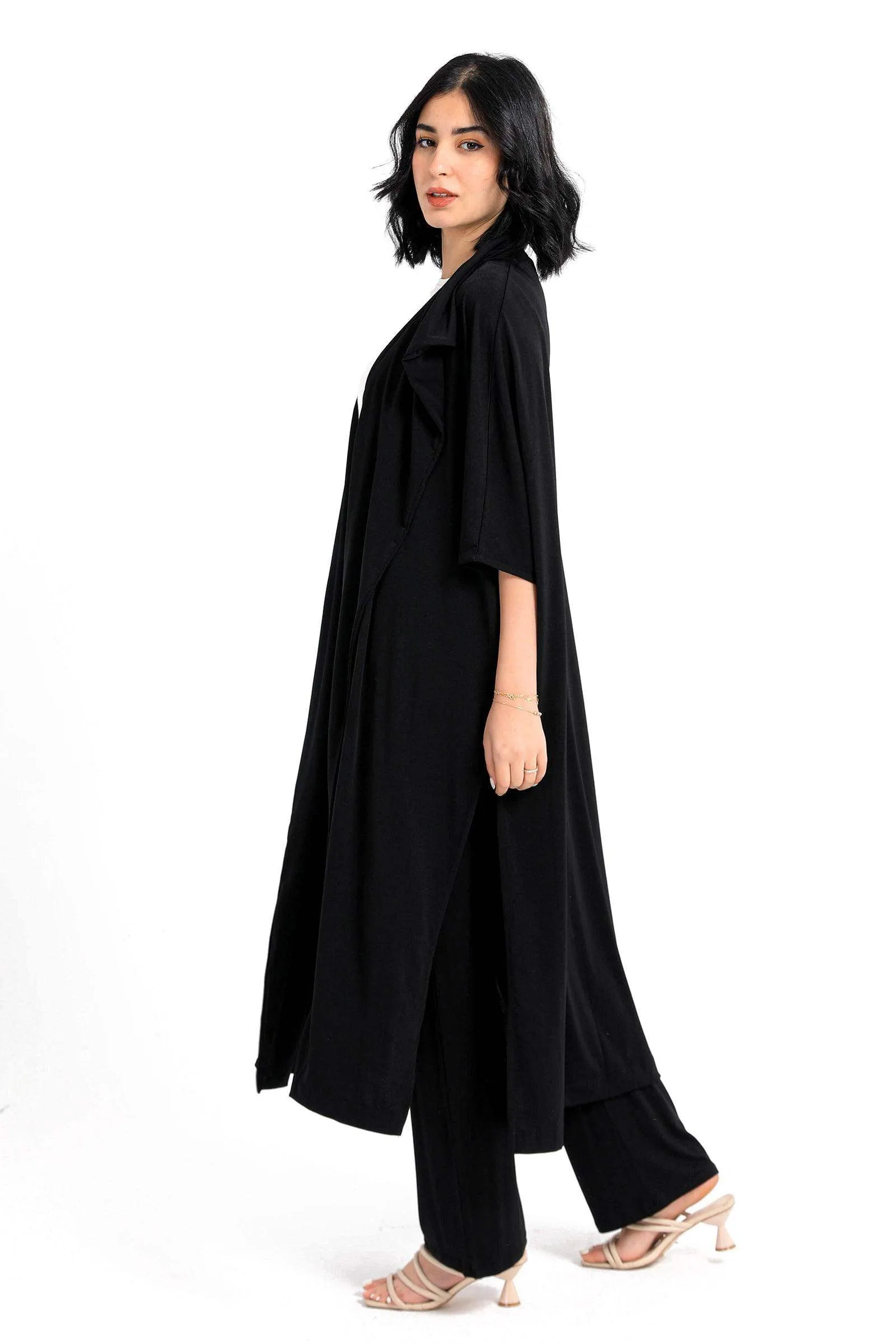 Quarter Length Midi Kimono