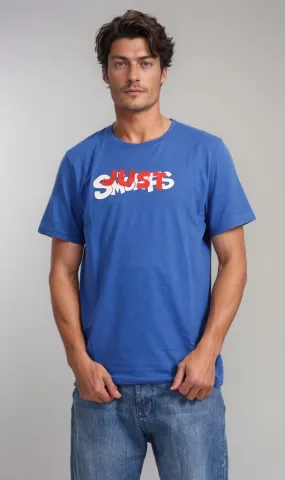 R207961 -The Smurfs Graphic T-Shirt - Blue