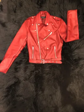Ruby Biker Leather Jacket