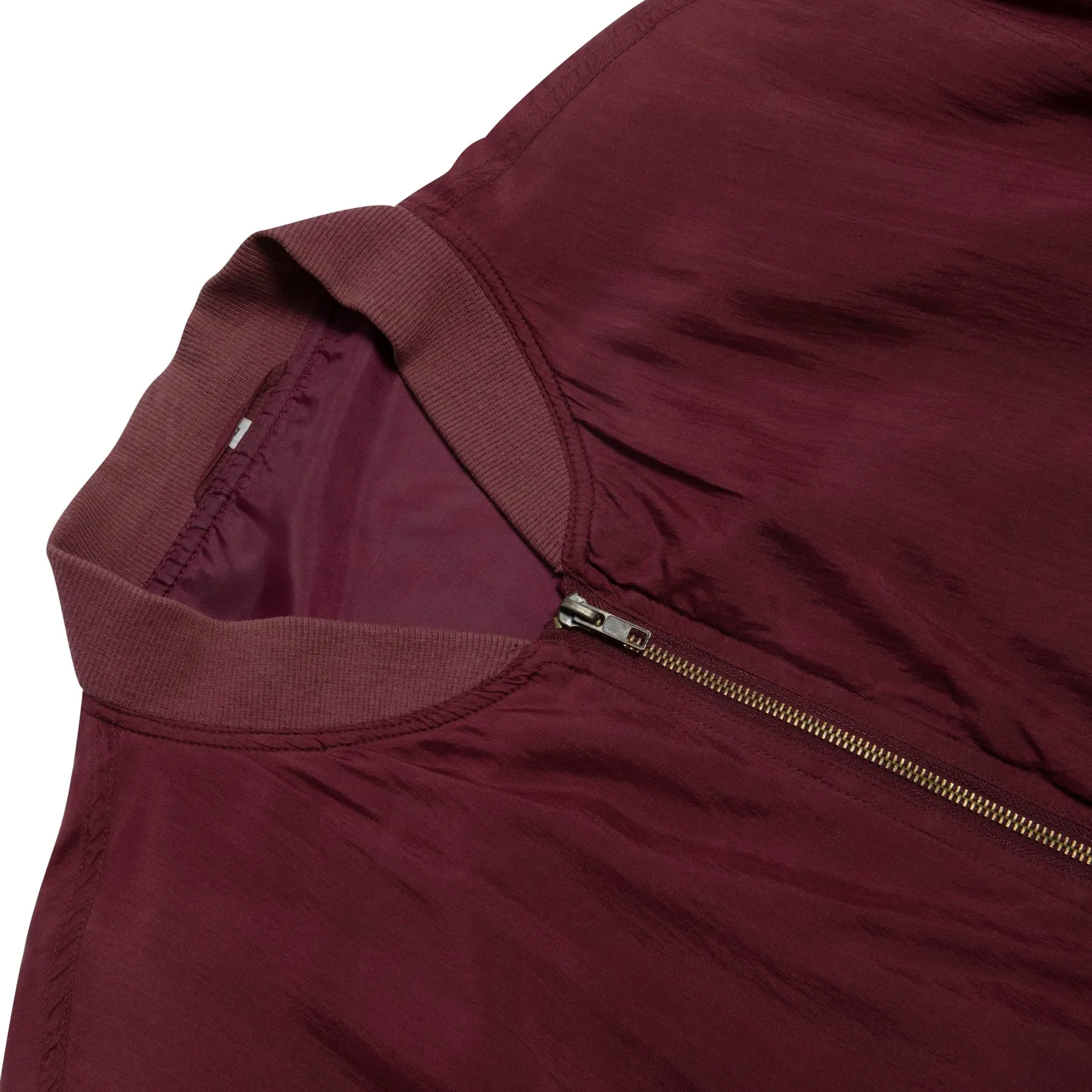 Silk Bomber Jacket