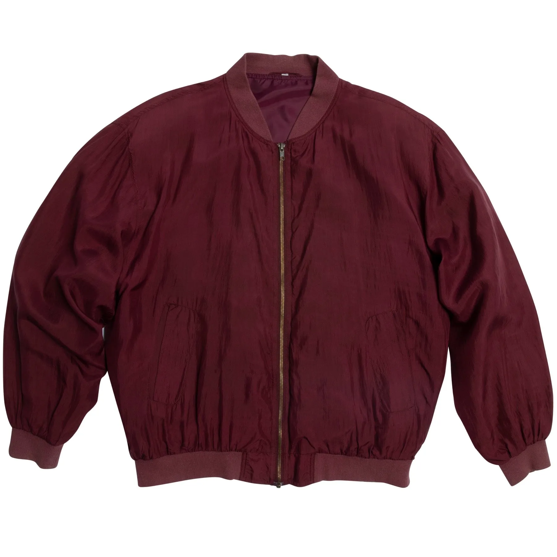 Silk Bomber Jacket