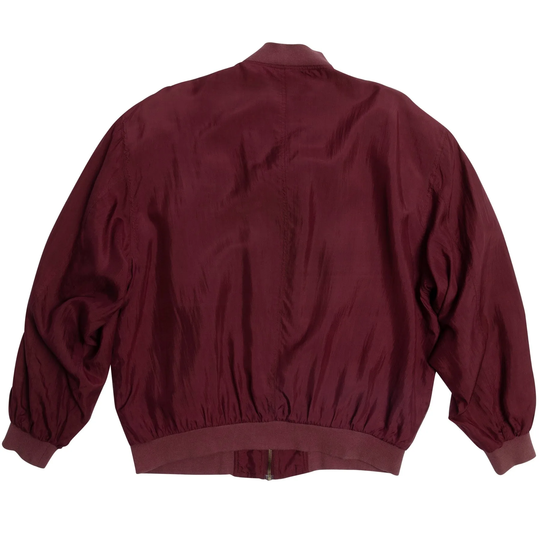 Silk Bomber Jacket
