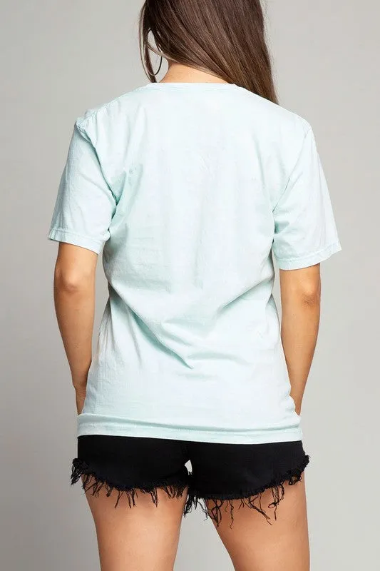 The Beach Club Car Summer Vibe Graphic Tee T-Shirt