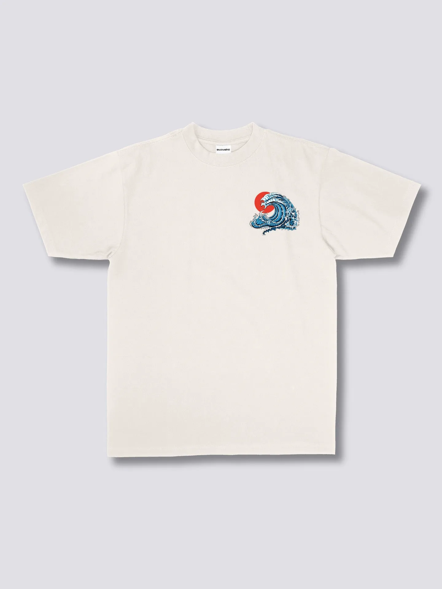 Wavy Phoenix Back T-shirt