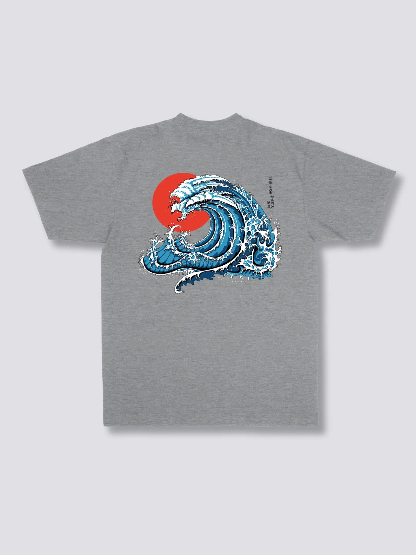 Wavy Phoenix Back T-shirt